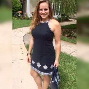 Vintage Jessica Howard Shift with Gingham & Daisy